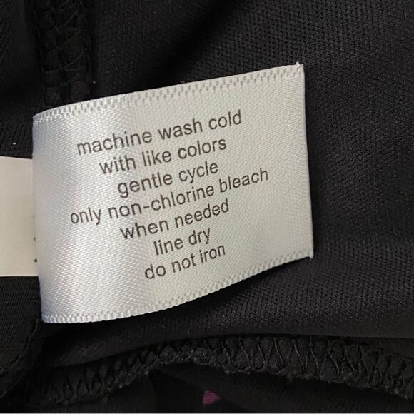 Lane Bryant Black Asian Floral Ruffled Tiered Maxi Dress Plus Size Boho Romantic - Picture 6 of 15